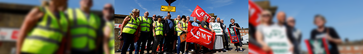 Train strikes in UK